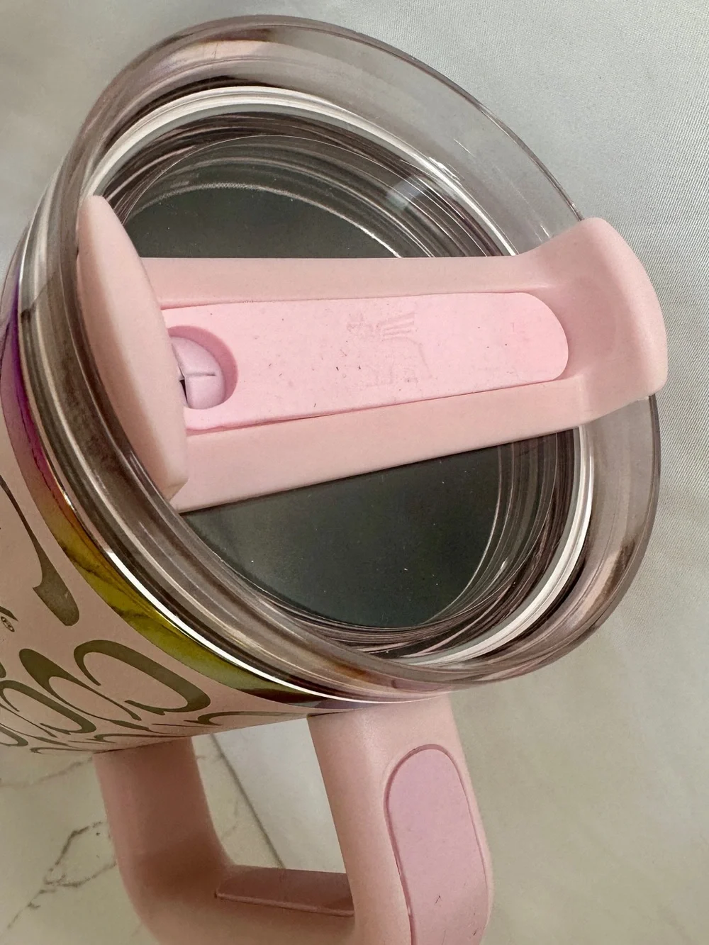 Stanley x Coach 40oz Tumbler Pink Oil Slick NIB - Picture 5 of 5
